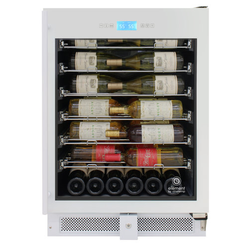Vinotemp 23.5'' 41 Bottle Single Zone Wine Refrigerator Wayfair